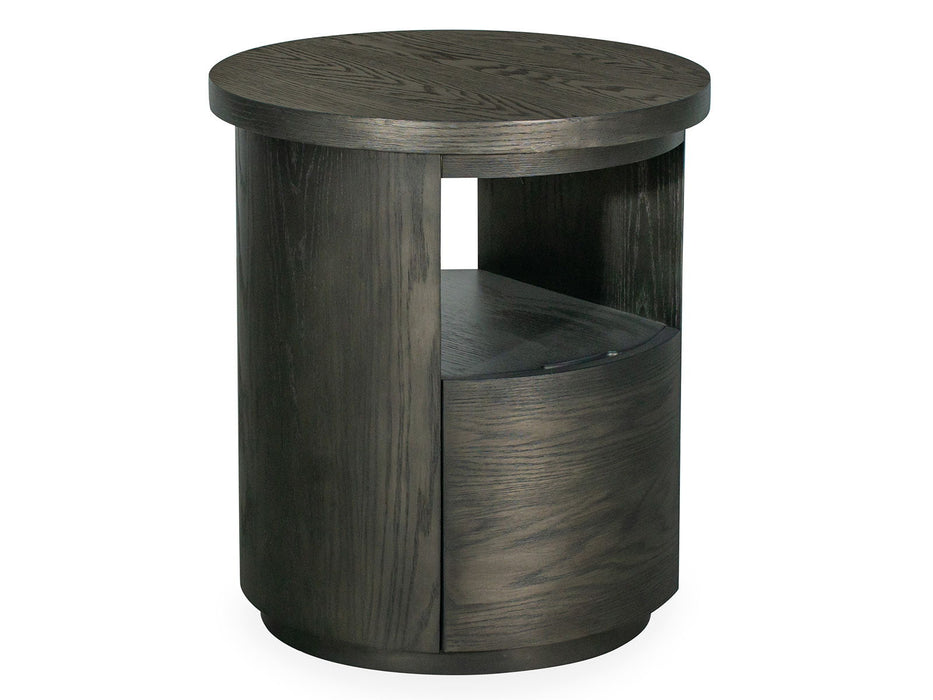 Bosley - Round End Table - Coffee Bean