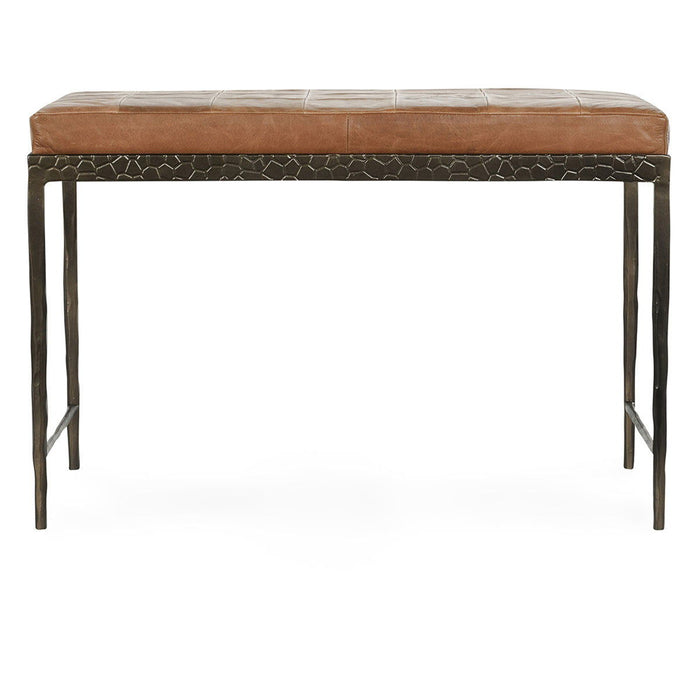 Malo - 28" Leather Bench