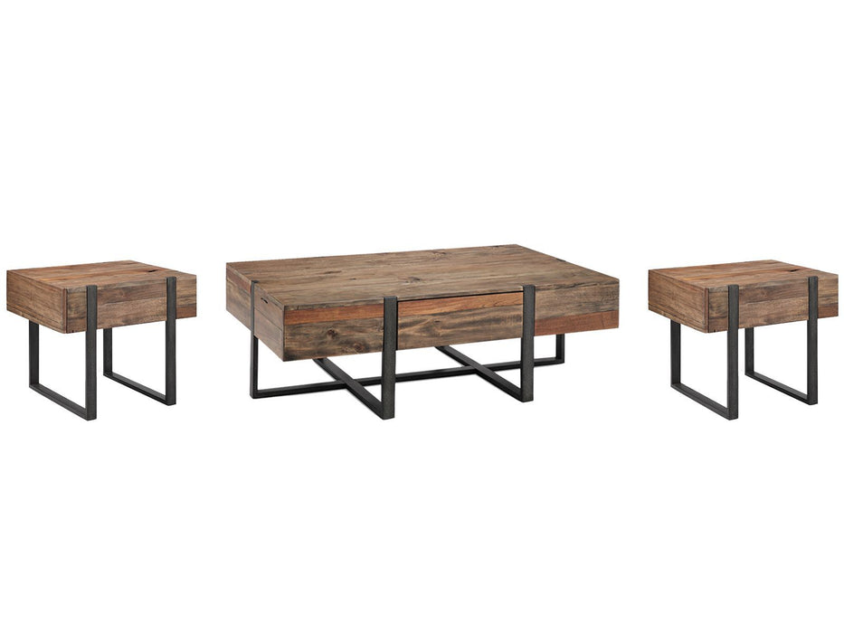 Prescott - Rectangular Cocktail Table Set