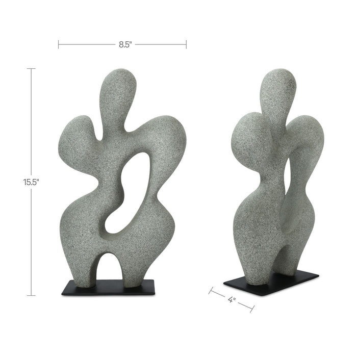 Romy - Sculpture - Charcoal