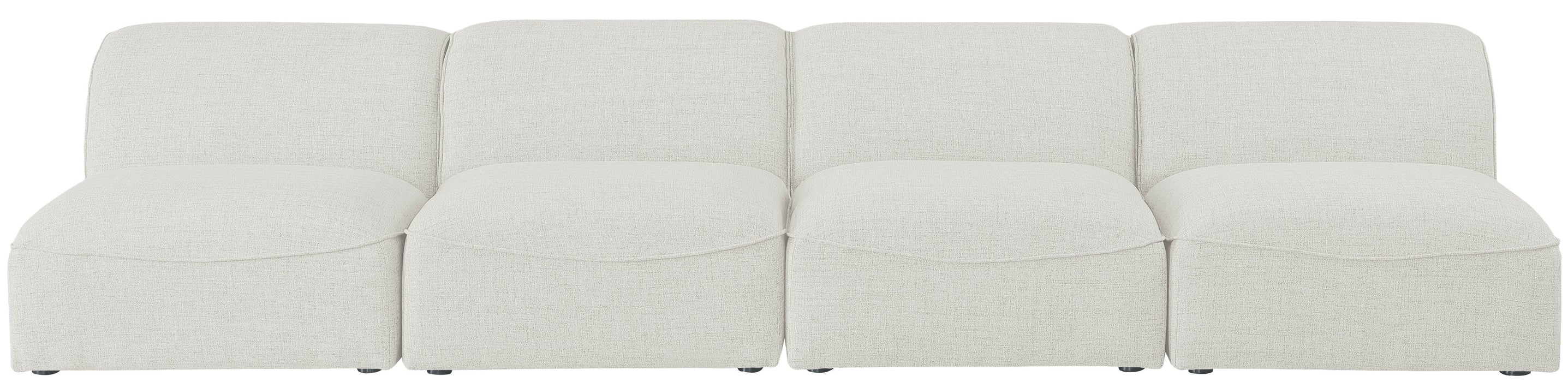 Miramar - 4 Seat Armless Modular Sofa
