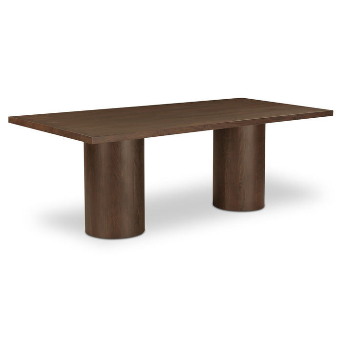 Hadley - Dining Table Large - Warm Brown