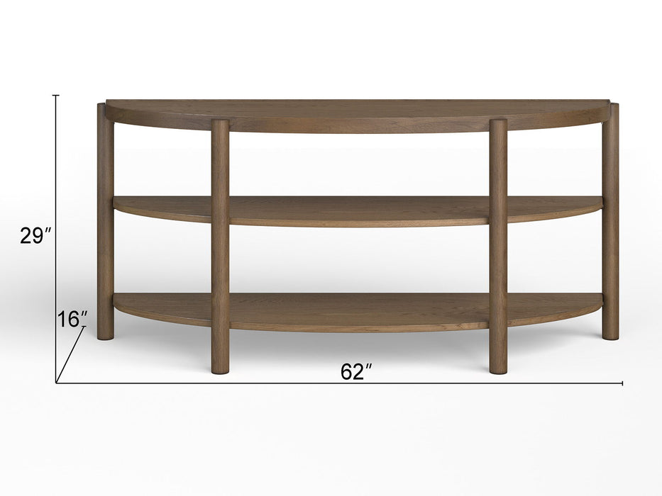 Hadleigh - Demilune Sofa Table