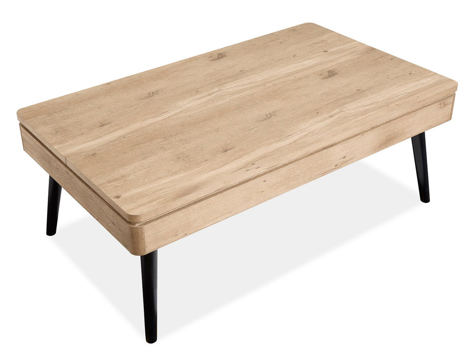 Fletcher - Lift Top Storage Cocktail Table - Driftwood