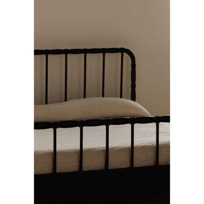Vivian - Queen Bed - Dark Brown