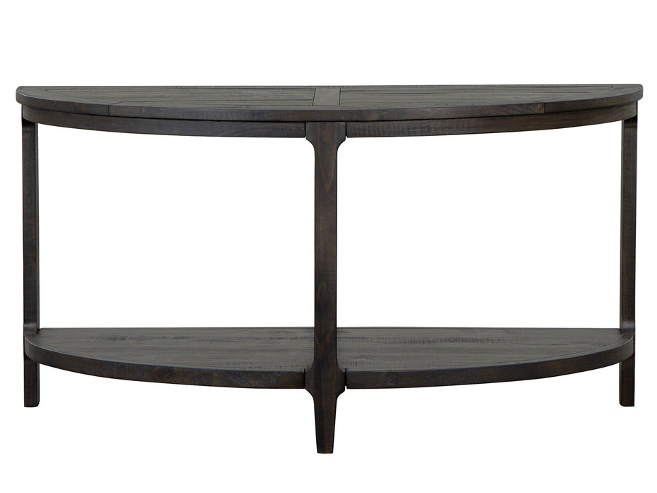 Boswell - Demilune Sofa Table - Peppercorn