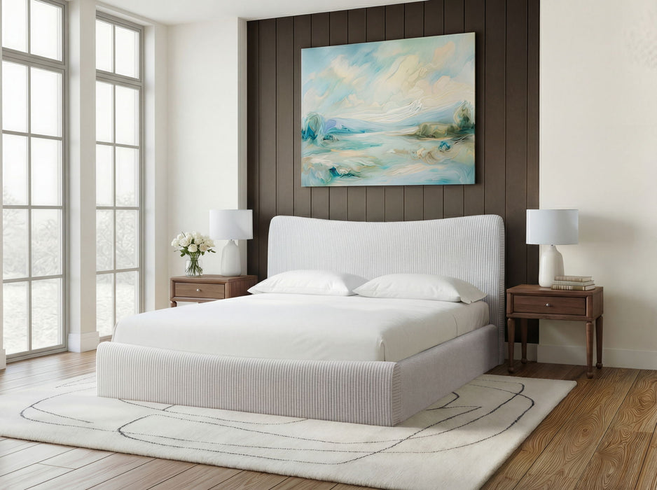 Windham Uph CKing Bed - Sage