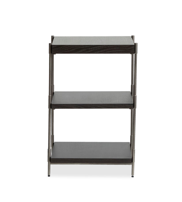 Spencer - Rectangular Accent Table - Dark Briarsmoke