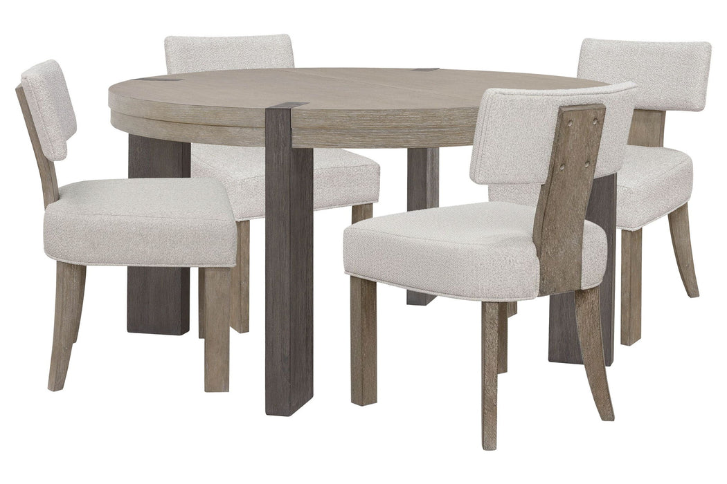 Anderson Park - Round Dining Table Set With Kilsmos Chairs