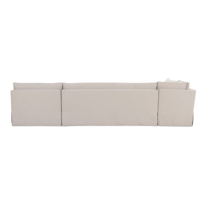 Fable - Slipcover Dining Banquette L-Shape - Beige