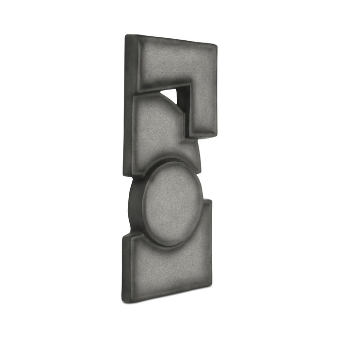 Teo - Wall Sculpture - Charcoal