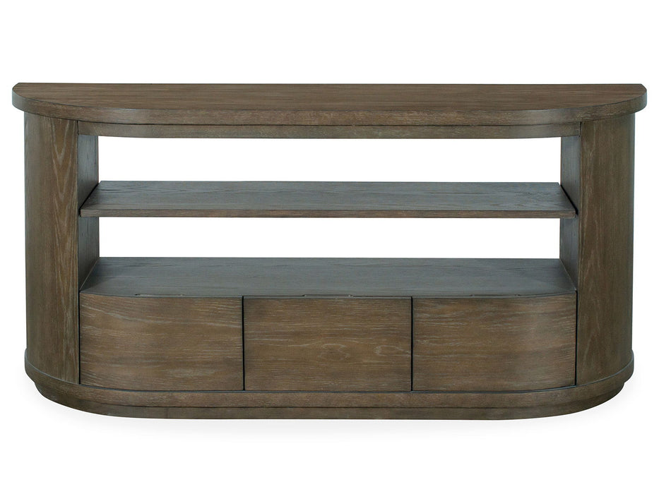 Bosley - Demilune Sofa Table - Porpoise