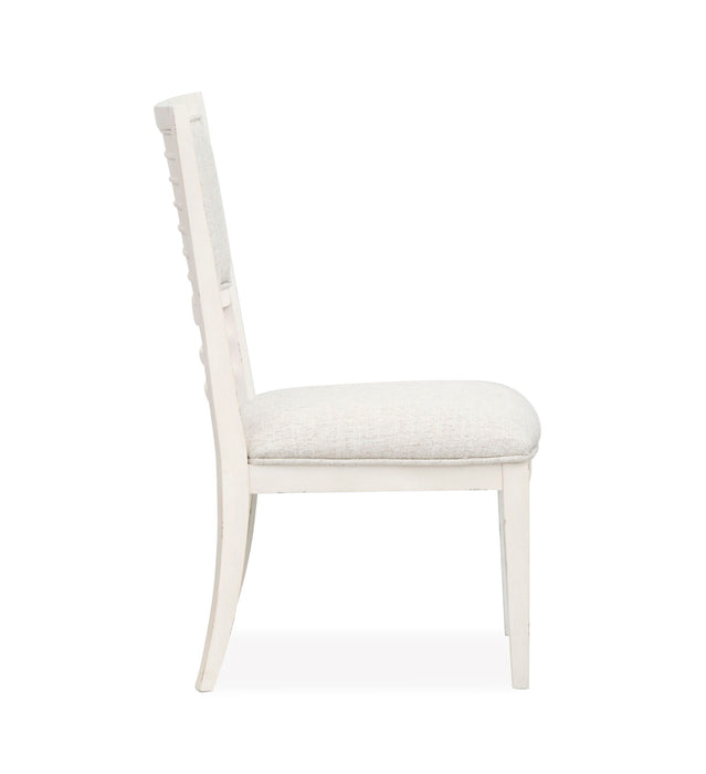 Echo Isles - Upholstered Side Chair (Set of 2) - Sea Pearl And Driftwood