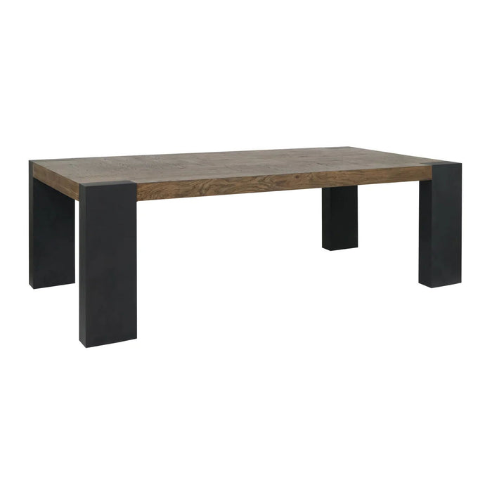 Deaven - Dining Table - Toasted Brown