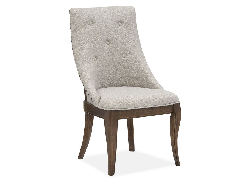 Roxbury Manor - Dining Arm Chair With Upholstered Seat and Back (Set of 2) - Homestead Brown