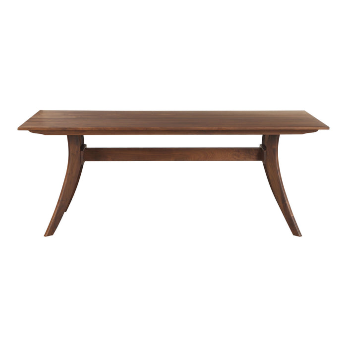 Florence - Small Rectangular Dining Table - Walnut