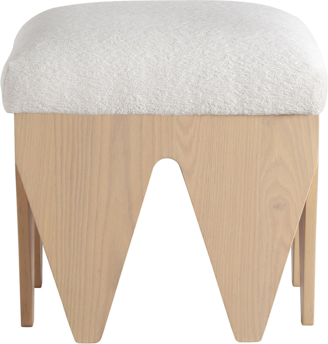 Altair - Fabric Bench - Light Brown Base