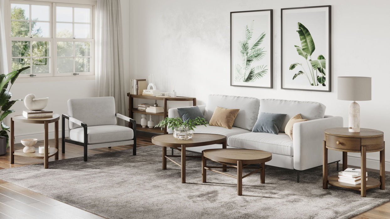 Hadleigh - Shaped Accent End Table