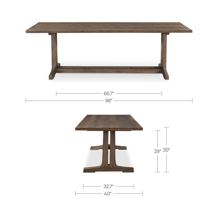 Samuel - Dining Table - Dark Brown