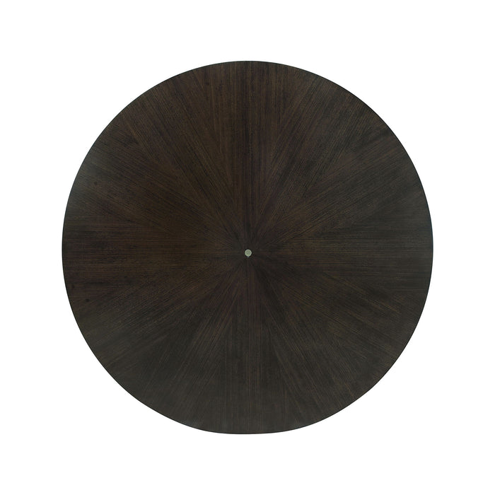 Asher Park - Round Dining Table - Piano Brown