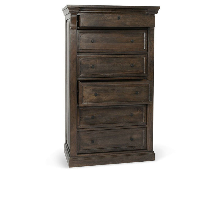 Adelaide - Wood 6 Drawer Chest - Cocoa Brown