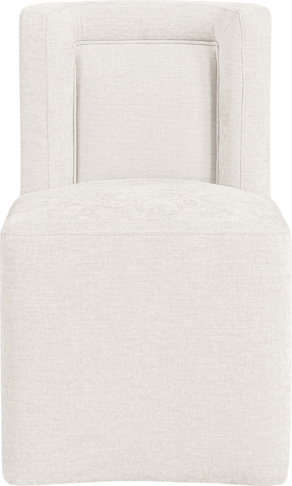 Duvina - Chenille Performance Fabric Dining Chair (Set of 2)