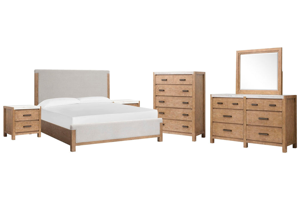 Plum Creek - Upholstered Panel Bedroom Set