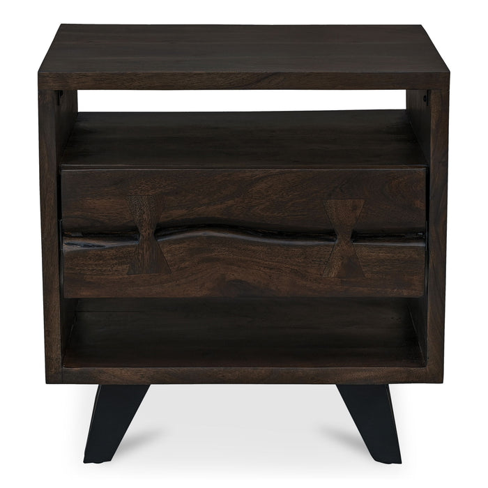 Madagascar - Accent Nightstand - Dark Brown