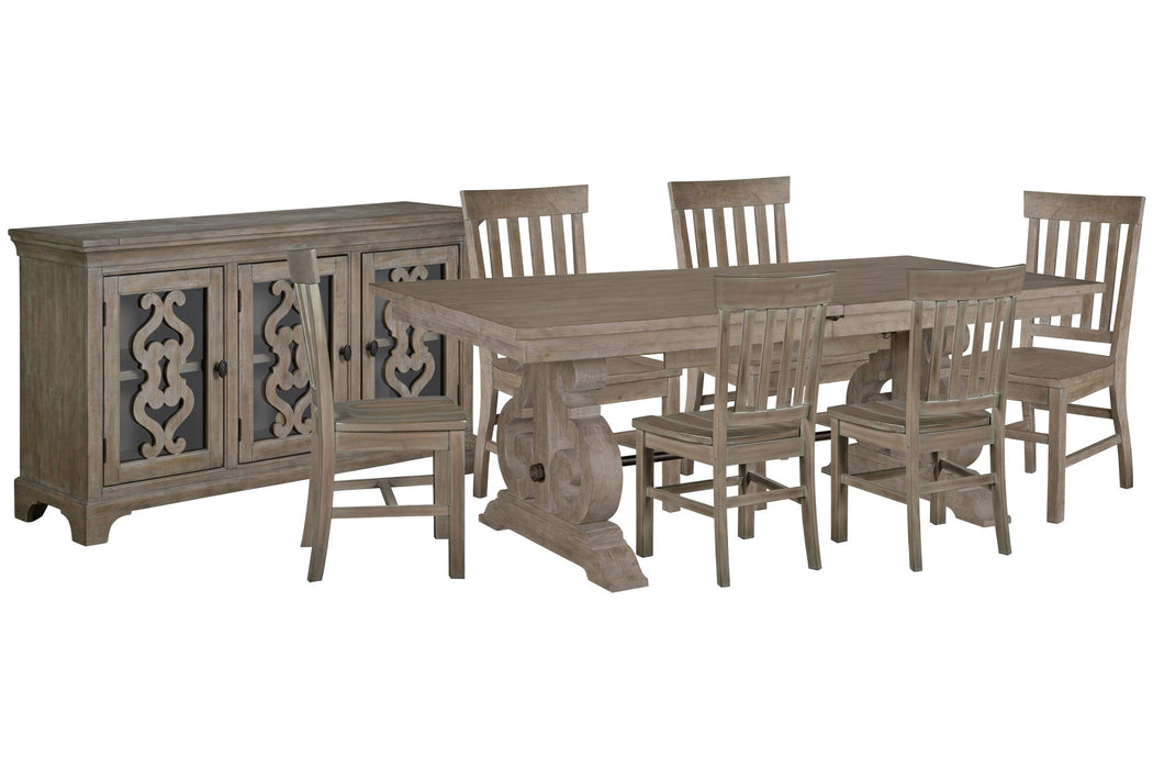 Tinley Park - Extendable Rectangular Dining Table Set