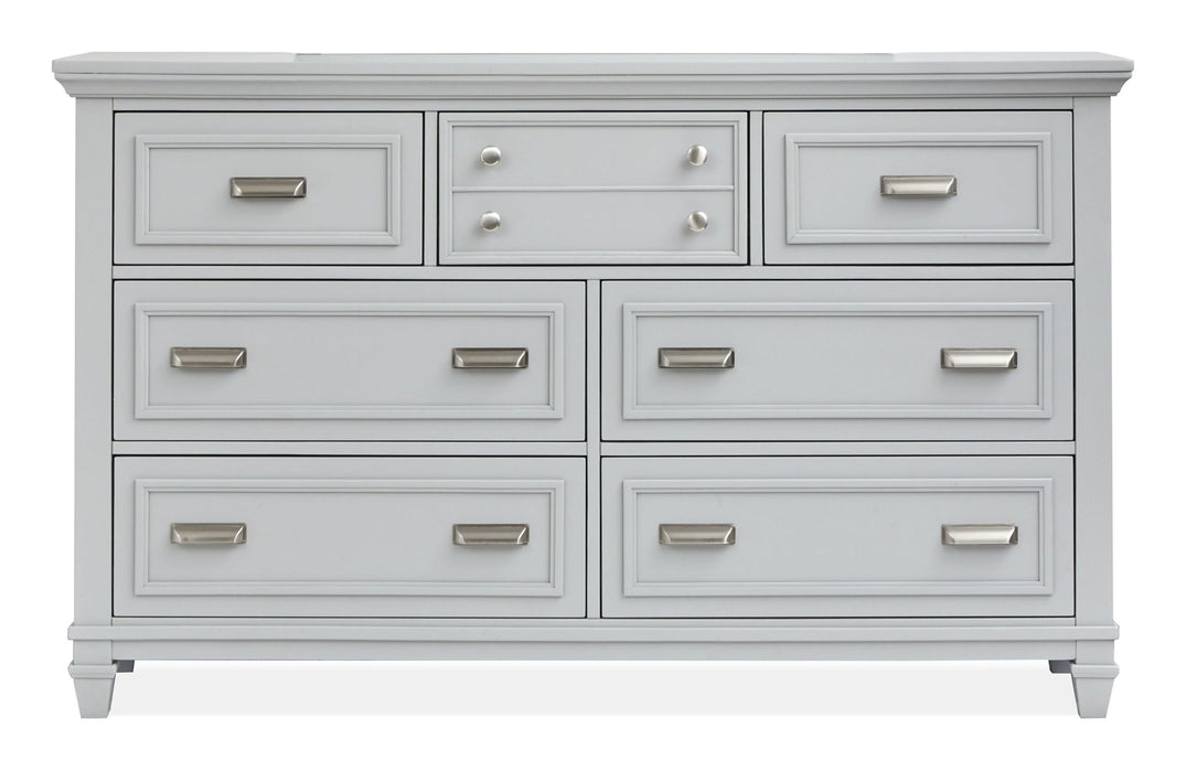 Charleston - Drawer Dresser With Landscape Mirror