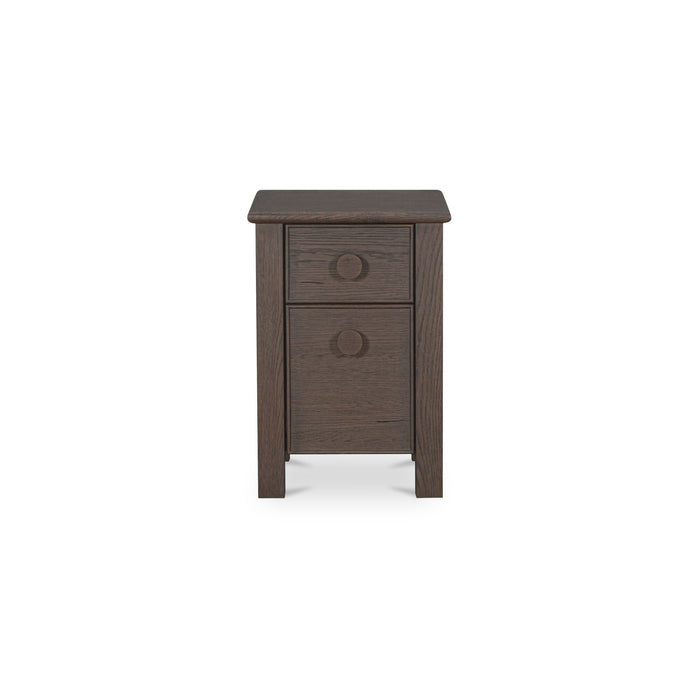 Loren - Small Nightstand - Dark Brown
