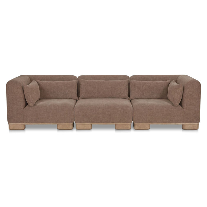 June - Modular Sofa - Dark Brown