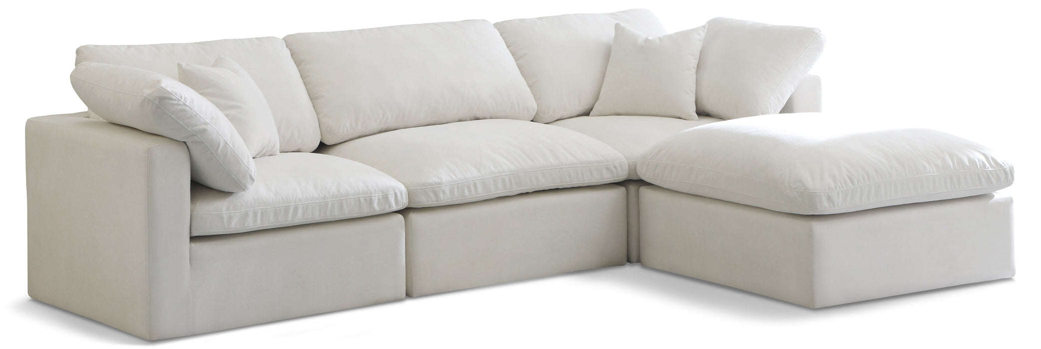 Plush - 4 Piece Modular Sectional