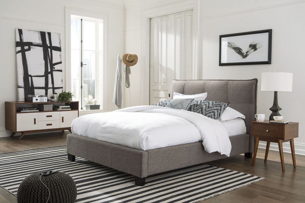 Adona King Strg Bed - Dolphin