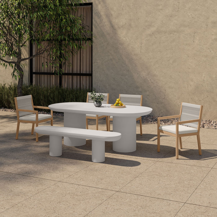 Rocca - Bench - Cream
