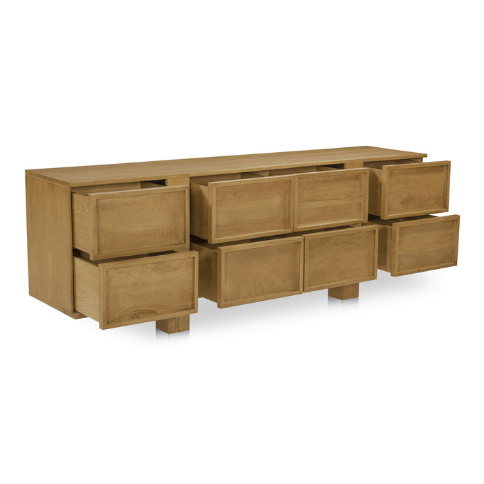 Henley - 8 Drawer Dresser - Brown