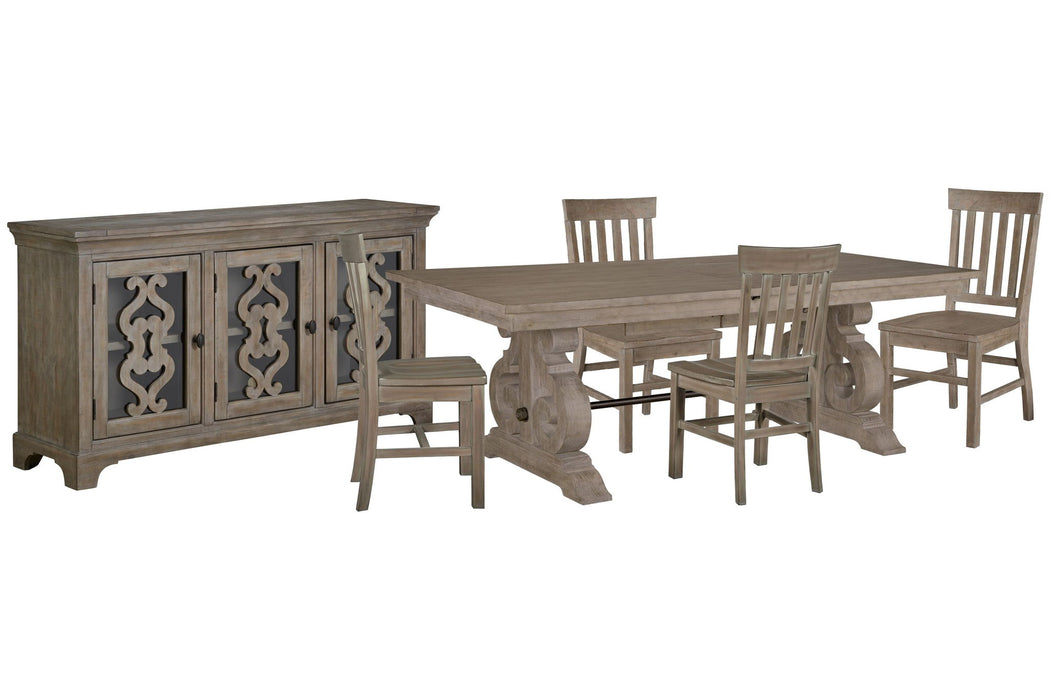 Tinley Park - Extendable Rectangular Dining Table Set