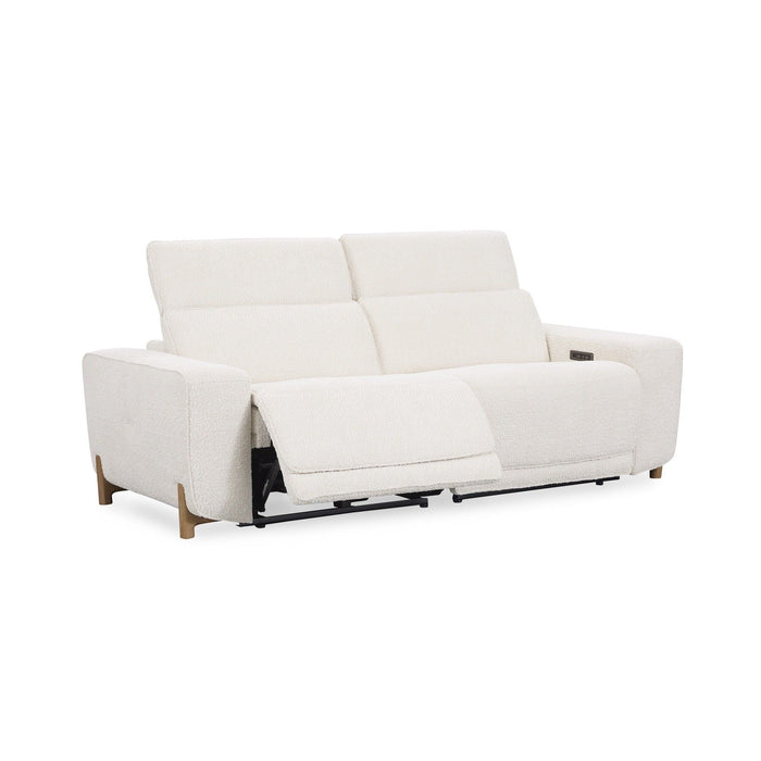Darrow - Upholstered Power Recliner Sofa - Ivory