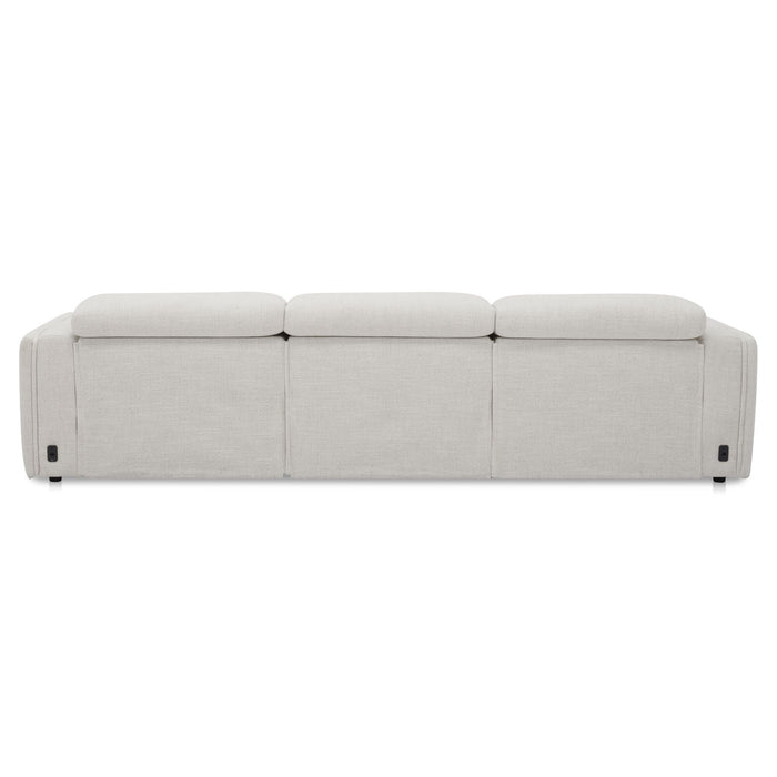 Wilder - Power Recliner Sofa - Flecked Oat / Beige
