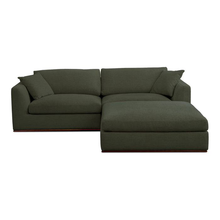 Rue - Nook Modular Sectional - Dark Green