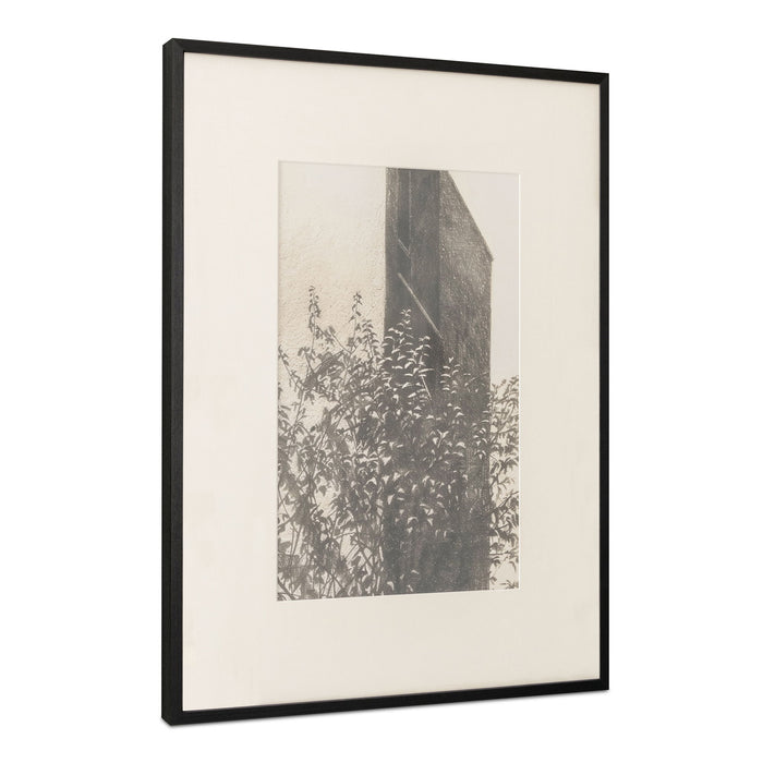 Retreat - Framed Paper Print - Gray