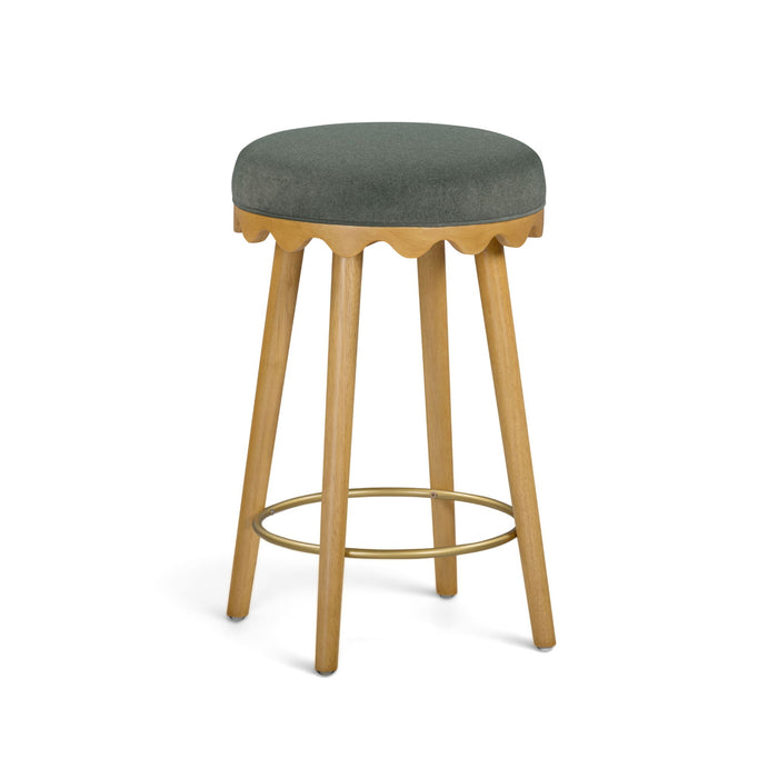 Oodle - Performance Vegan Mohair Stool