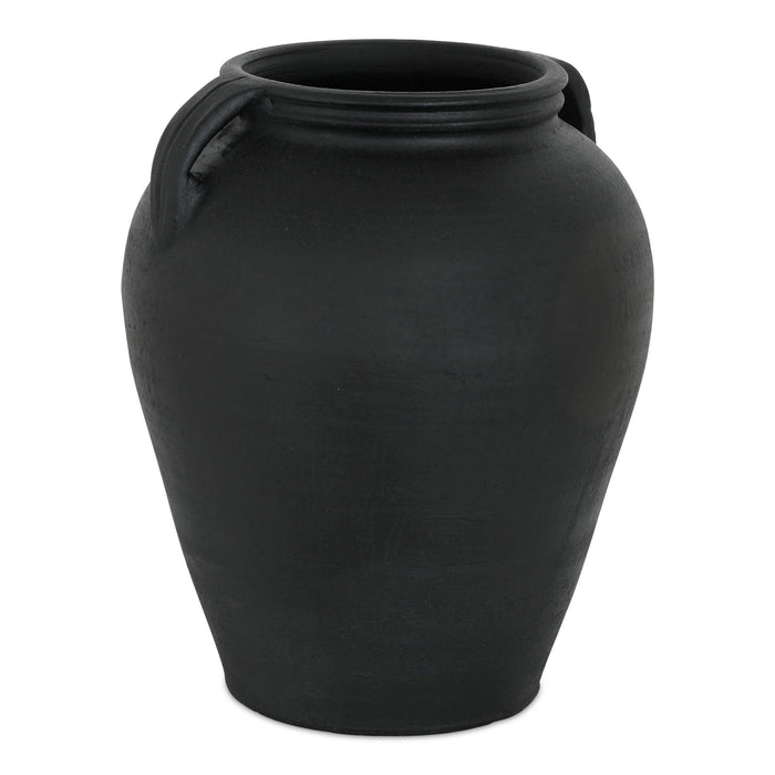 Jovi - Terracotta Vase - Black
