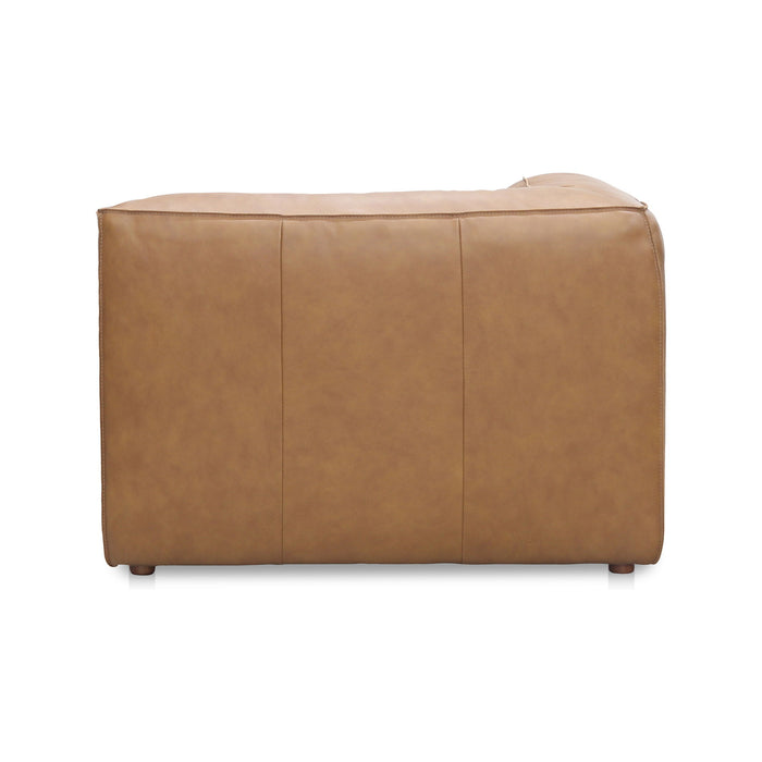 Form - Leather Corner Chair - Sonoran Tan