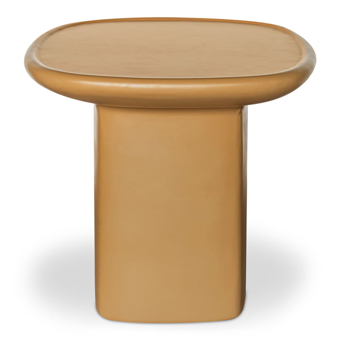 Manon - Outdoor Side Table - Deep Yellow