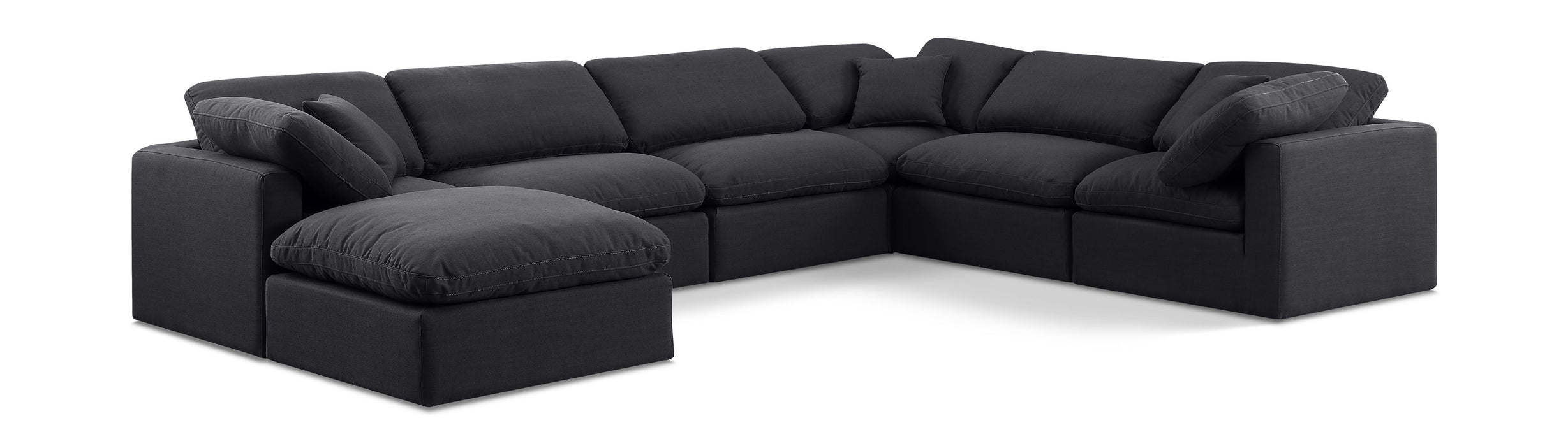 Indulge - Linen 7 Piece Modular Sectional