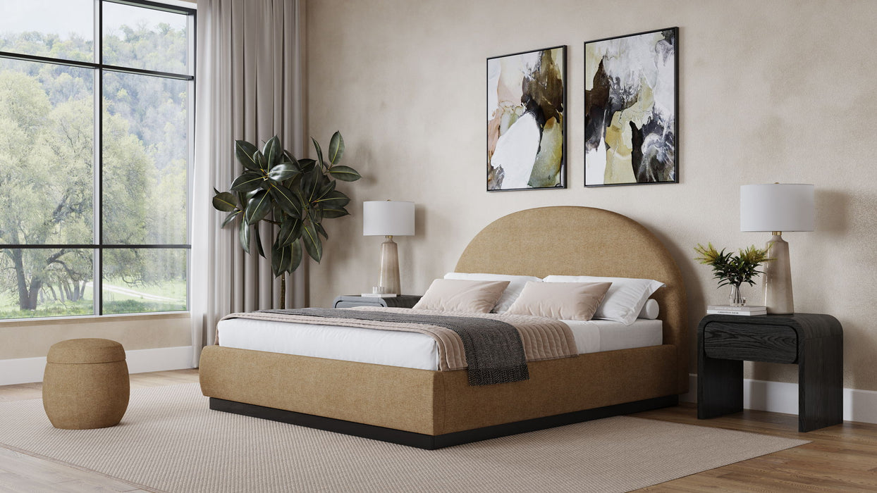 Flex Uph Full Bed - Porcini