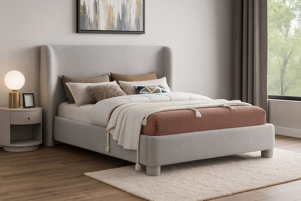 Penny - Boucle Fabric Bed