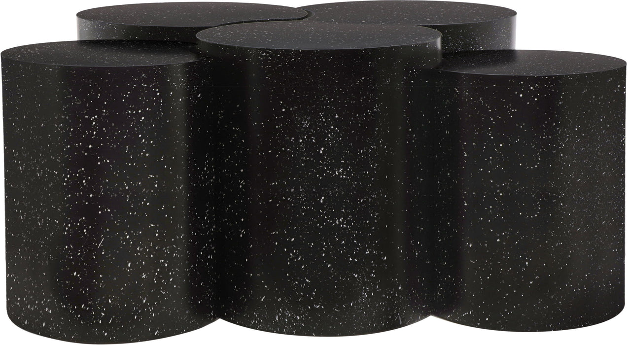 Dimple - 20" 5 Piece Modular Coffee Table - Terazzo Finish