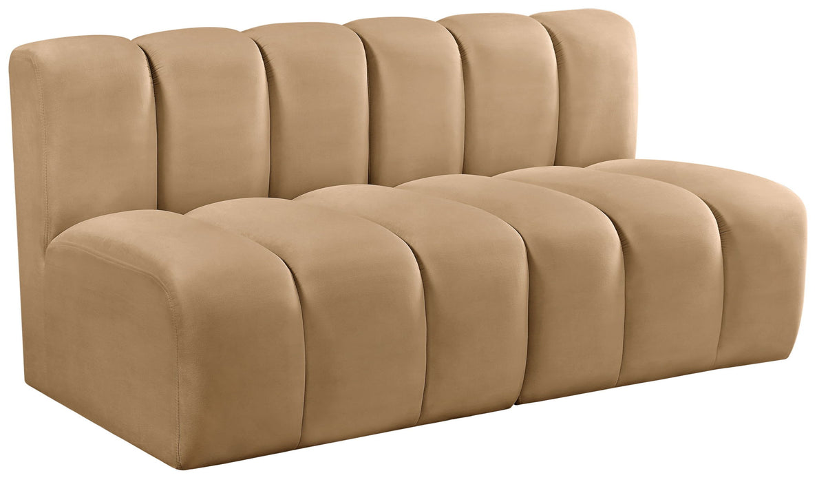 Arc - Velvet 2 Seats Modular Sofa